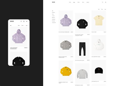 ovo products catalog